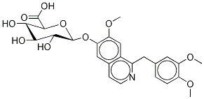 6-Demethyl Papaverine β-D-Glucuronide,,结构式