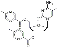 3’,5’-Di-p-toluoyl-2’-deoxycytidine-d3, , 结构式