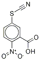 2-Nitro-5-(thiocyanato-13C)benzoic Acid Potassium Salt,,结构式