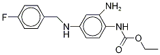 Retigabine-d4 Dihydrochloride Struktur