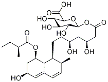 Pravastatin Acyl-β-D-glucuronide Structure