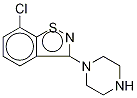 7-Chloro-3-(piperazin-1-yl)benzol[d]isothiazole Struktur