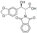 1,3-Benzodioxole-N-phthaliMido DL-threo-Droxidopa-13C2,15N,1330188-86-7,结构式