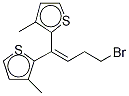 2,2'-(4-BroMo-1-butenylidene)bis-3-Methyl-d6-thiophene Struktur