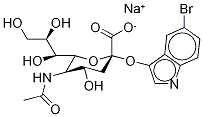 N-Acetyl-2-O-(5-broMo-1H-indol-3-yl)- Struktur