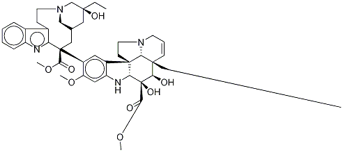 N-DesforMyl-4-desacetyl Vincristine Disulfate Salt Structure