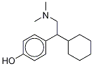 rac Deoxy-O-desMethyl Venlafaxine-d6 Structure