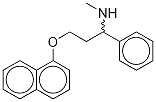 rac N-DeMethyl Dapoxetine-d3 结构式