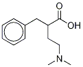 α-[2-(DiMethylaMino-d6)ethyl] HydrocinnaMic Acid 结构式