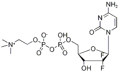 GeMcitabine Diphosphate Choline,1643126-46-8,结构式