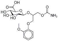 MethocarbaMol-d5 β-D-Glucuronide 化学構造式