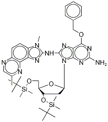 3',5'-Di-O-tert-butyldiMethylsilyl-2'-deoxy-8-[(3-Methyl-8-Methyl-3H-iMidazo[4,5-f]quinoxalin-2-yl)aMino]-6-O-benzyl-guanosine-d3