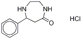 7-Phenyl-1,4-diazepan-5-one-d4 Hydrochloride Struktur
