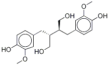 rac Secoisolariciresinol-13C3,,结构式