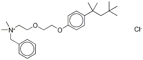BenzethoniuM-d7 Chloride Structure