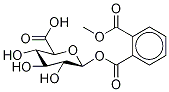 MonoMethyl Phthalate-d4 O-β-D-Glucuronide Structure