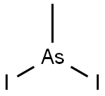 Methylarsonous-d3 Diiodide Structure