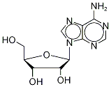 Adenosine-5',5''-d2 结构式