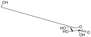 D-Glucono-1,5-lactone-1-13C Structure