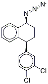 1217836-22-0 cis (1S,4S)-1-Azido-4-(3,4-Dichlorophenyl)-1,2,3,4-tertahydro-naphthalene-D4