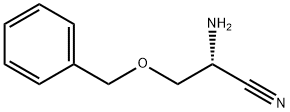 3-Benzyloxy-α-amino-propionitrile Structure
