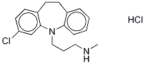 N-Desmethyl Clomipramine-d3 Hydrochloride Structure