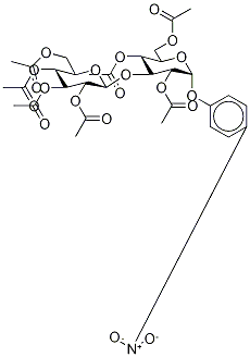  4-硝基苯基-2,4,6-O-四乙酰基-3-O-(2,3,4,6-O-四乙酰基-Β-D-吡喃葡萄糖苷)-Α-D-吡喃葡萄糖苷