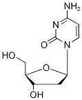 Deoxycytidine-13C,15N2 Structure