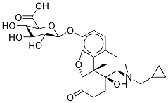 Naltrexone-d3 3-O--D-Glucuronide Structure