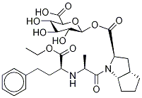 Ramipril-d5 Acyl--D-glucuronide,,结构式
