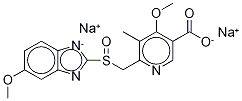 Omeprazole-d3 Acid Disodium Salt 结构式