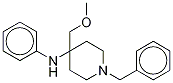 1-Benzyl-4-phenylamino-4-(methoxymethyl)piperidine-d3 Struktur