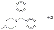Cyclizine-d4 Hydrochloride 化学構造式