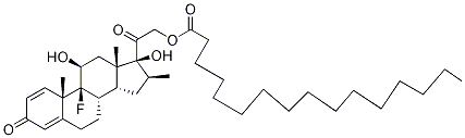 Dexamethasone 21-Palmitate-d31 化学構造式