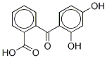 2',4'-Dihydroxy-2-benzoylbenzoic Acid,,结构式