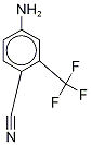 5-AMino-2-cyanobenzotrifluoride-d3 结构式