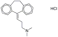 AMitriptyline-13C3 Hydrochloride 结构式