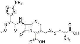 Desfuroyl Ceftiofur Cysteine Disulfide-d3 Structure