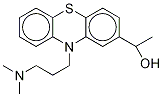 2-(1-Hydroxyethyl) ProMazine-d4 Structure