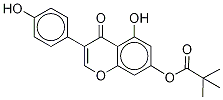 7-O-Pivaloyl-genistein Structure