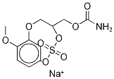 MethocarbaMol-O-sulfate-d5 SodiuM Salt,,结构式