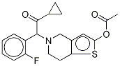 Prasugrel-d5 结构式