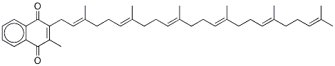 Menaquinone 6-d7 结构式