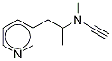 3-Propyl-2'-(N-Methyl-N-ethynylaMino)pyridine-d3 结构式