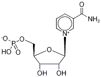 β-NicotinaMide Mononucleotide-13C5 化学構造式