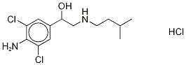 异克仑潘特盐酸盐, 1435935-00-4, 结构式