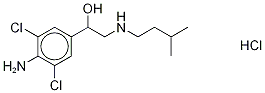 4-AMino-3,5-dichloro-α-[[(3-Methylbutyl)aMino]Methyl]benzeneMethanol Hydrochloride|异克仑潘特盐酸盐