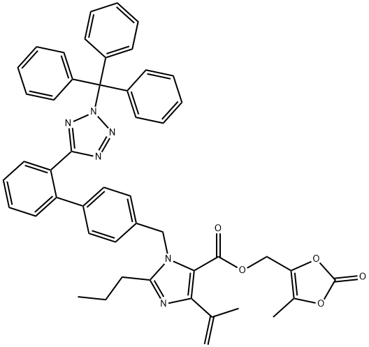 4-(1-Methylethenyl)-2-propyl-1-[[2'-[2-(triphenylMethyl)-2H-tetrazol-5-yl)[1,1'-biphenyl]-4-yl]Methyl]- price.