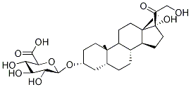 17,21-dihydroxy-20-oxo-5β-pregnan-3α-yl-d5 β-D-Glucopyranosiduronic Acid