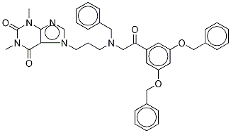 2-Oxo Reproterol Tribenzyl 化学構造式